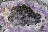 Unique Amethyst Geode with a Face - Uruguay #213421-6